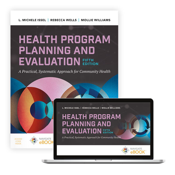 Health Program Planning and Evaluation paperback and ebook covers